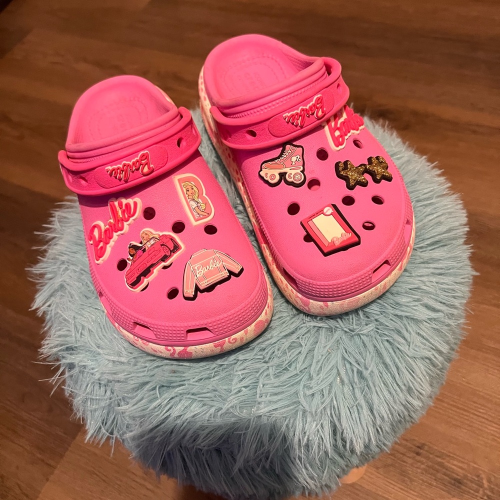Authentic Barbie crocs